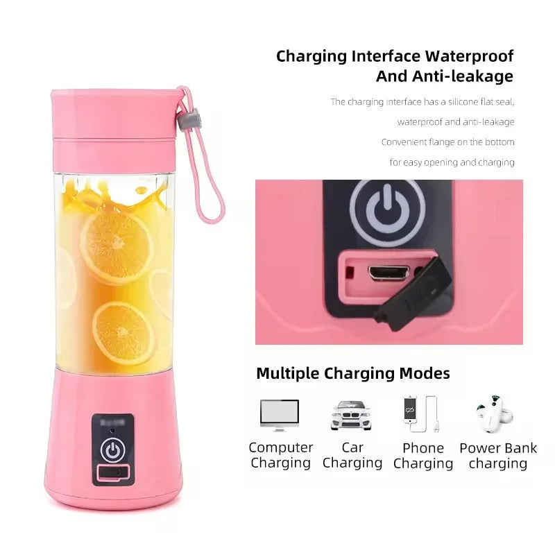 Portable Blndrly Blender - Pink
